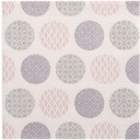 5 x 50 Servietten "ROYAL Collection" 1/4-Falz 40 cm x 40 cm rosa "Rococo"