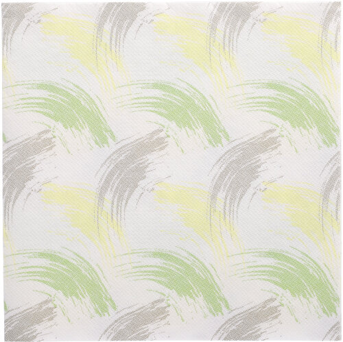 5 x 50 Servietten "ROYAL Collection" 1/4-Falz 40 cm x 40 cm limonengrün "Brushstroke"