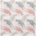 5 x 50 Servietten "ROYAL Collection" 1/4-Falz 40 cm x 40 cm rost "Brushstroke"