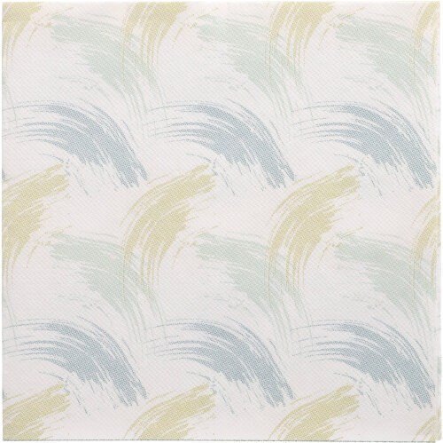 5 x 50 Servietten "ROYAL Collection" 1/4-Falz 40 cm x 40 cm arktikblau "Brushstroke"