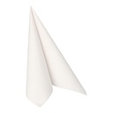 5 x 50 Servietten "ROYAL Collection" 1/4-Falz 40 cm x 40 cm weiss in Papierverpackung