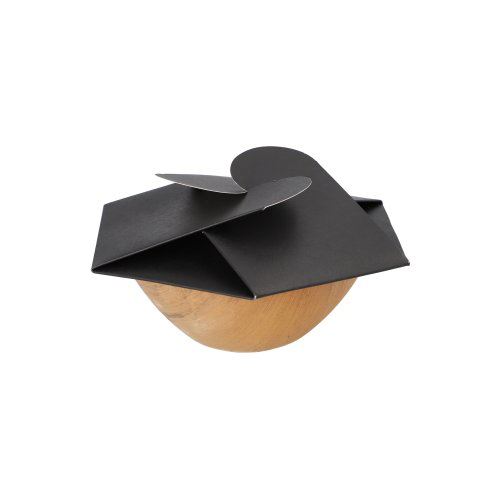 4 x 25 Schalen, Palmblatt rund 300 ml Ø 15 cm · 5,5 cm mit separatem Flower-Lid