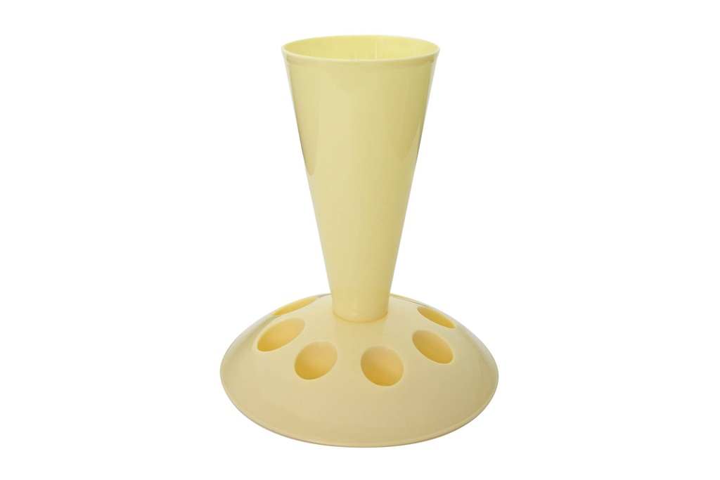 Spritzbeutel-Absetzständer aus PP, 195 x 230 mm, elfenbein