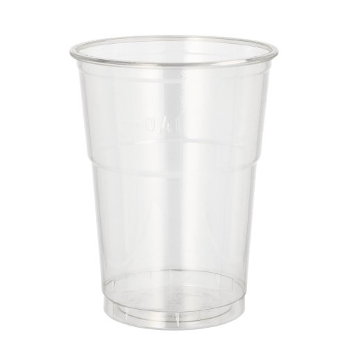 [89549] 16 x 50 Trinkbecher R-PET 0,4 l Ø 9,5 cm · 12,3 cm glasklar