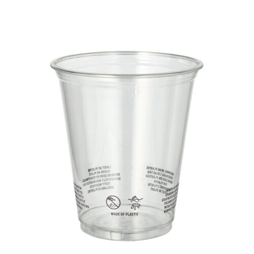 [89550] 16 x 50 Trinkbecher R-PET 0,3 l Ø 9,5 cm · 10,7 cm glasklar