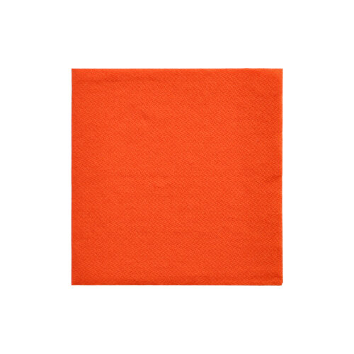 [89603] 6 x 150 Servietten "DAILY Collection" 1/4-Falz 24 cm x 24 cm nektarine