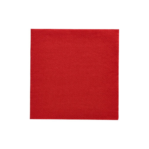 6 x 150 Servietten "DAILY Collection" 1/4-Falz 24 cm x 24 cm bordeaux