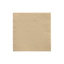 6 x 150 Servietten "DAILY Collection" 1/4-Falz 24 cm x 24 cm sand