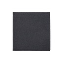 6 x 150 Servietten "DAILY Collection" 1/4-Falz 24 cm x 24 cm schwarz