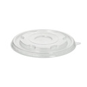 4 x 25 Deckel für Schalen R-PET rund Ø 17 cm · 1,5 cm glasklar
