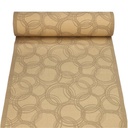 4 x Tischläufer, stoffähnlich, PV-Tissue Mix "ROYAL Collection" 24 m x 40 cm sand "Bubbles"