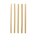 10 x 100 Trinkhalme Schilf "pure" Ø 7 mm · 20 cm