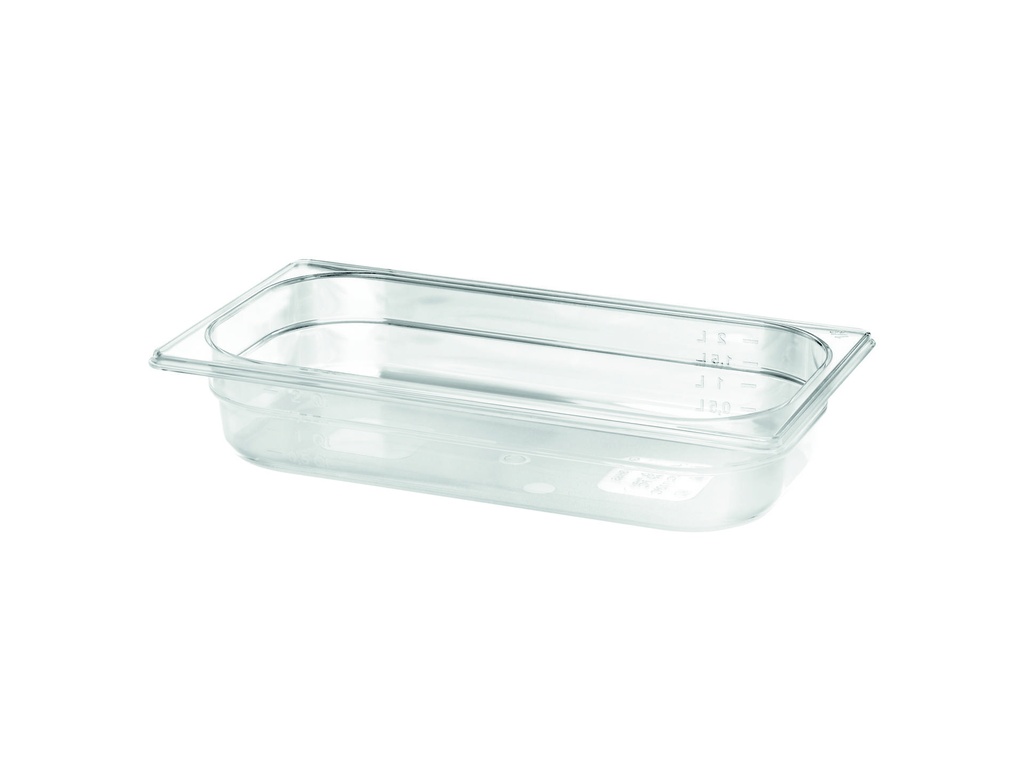GN 1/3 Behälter aus Polycarbonat, 325 x 176 x 65 mm