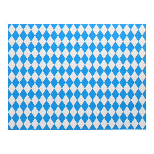 10 x 100 Tischsets, Papier 30 cm x 40 cm "Bayrisch Blau"
