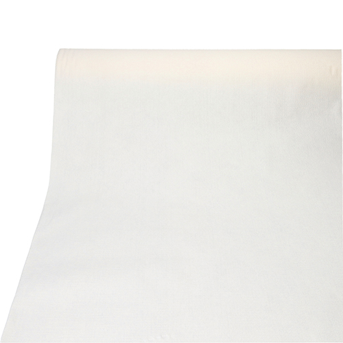 [89796] 2 x Tischdecke, stoffähnlich, PV-Tissue Mix "ROYAL Collection" 20 m x 1,18 m champagner