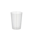 21 x 20 Mehrweg-Trinkbecher PP 0,1 l Ø 5,2 cm · 7,4 cm transluzent unzerbrechlich