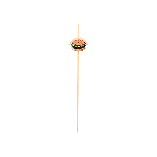 8 x 100 Fingerfood - Picker 12 cm "Burger"