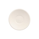 12 x 50 Teller Zuckerrohr "pure" rund Ø 9 cm · 1,3 cm weiss "Cella"