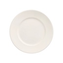 12 x 50 Teller Zuckerrohr "pure" rund Ø 14,5 cm · 1,2 cm weiss "Cella"