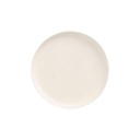 12 x 100 Teller Zuckerrohr "pure" rund Ø 9 cm · 1 cm weiss "Cella"