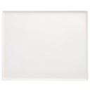 25 x 2 Servierplatten, Zuckerrohr "pure" eckig 32,5 cm x 26,5 cm x 1 cm weiss "Cella"