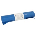 10 x 25 Müllsäcke, LDPE 120 l 110 cm x 70 cm blau