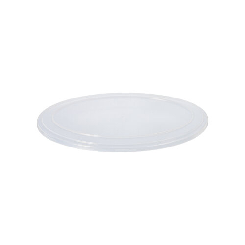 4 x 15 Mehrweg-Deckel PP für Schalen oval 1 cm x 13,5 cm x 20,5 cm transparent "Cella"