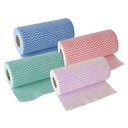 12 x Wischfixtuch 1750 cm x 18 cm farbig sortiert 50 Blatt perforiert