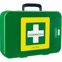 2 x "Cederroth" First Aid Kit DIN 13157 30 cm x 42 cm x 18,8 cm grün