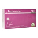 10 x 100 "Medi-Inn PS" Handschuhe, Latex puderfrei "Comfort" weiss - natur Größe: L