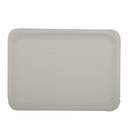 2 x 125 Teller, Pappe [rc] eckig 21 cm x 29 cm weiss