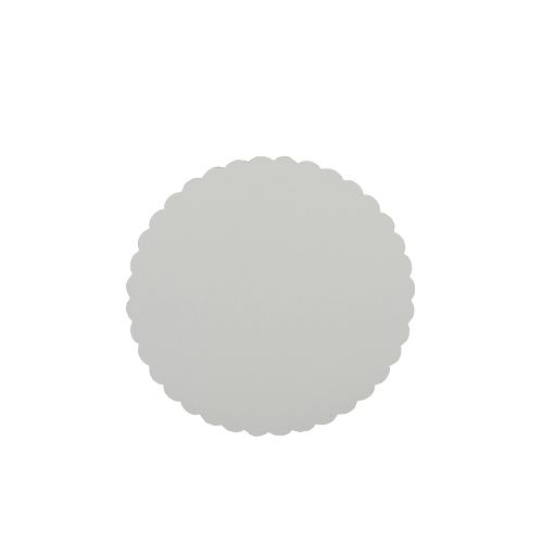 5 x 100 Tortenunterlagen, Pappe [rc] rund Ø 18 cm weiss