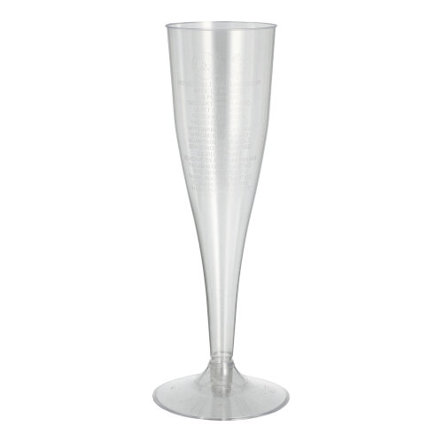 [95422] 500 Stiel-Gläser für Sekt, PS 0,1 l Ø 5 cm · 17,5 cm glasklar