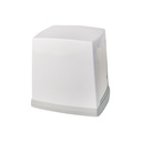 Spender für Servietten 14 cm x 11,7 cm x 14,5 cm grau/weiss
