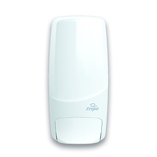 [95722] Seifenspender 1 l 26,6 cm x 12,9 cm x 12,8 cm weiss wiederbefüllbar