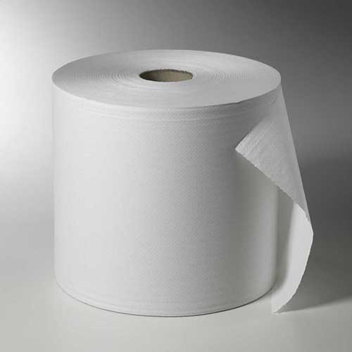 [95741] Putzrolle, 2-lagig extranassfest Ø 33 cm · 570 m x 28 cm weiss 1.500 Abrisse 38 x 28 cm, Hülse Ø 7cm