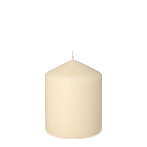 [95946] 8 x Stumpenkerze Ø 80 mm · 100 mm creme