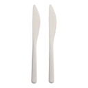 20 x 50 "Circulware" Mehrweg-Messer PP-MF 18,5 cm weiss extra stabil