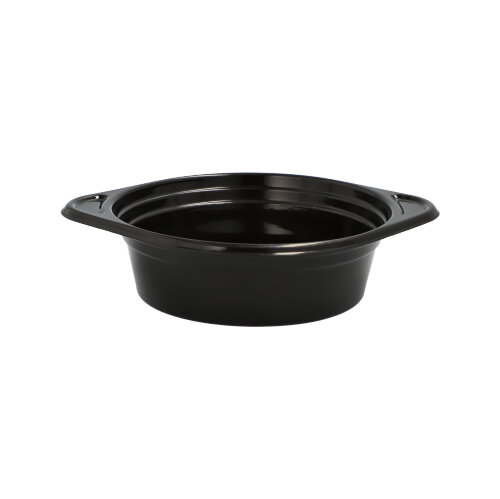 [96556] 18 x 12 Mehrweg-Suppenschalen PP 500 ml Ø 15,6 cm · 4,5 cm schwarz