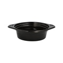 18 x 12 Mehrweg-Suppenschalen PP 500 ml Ø 15,6 cm · 4,5 cm schwarz