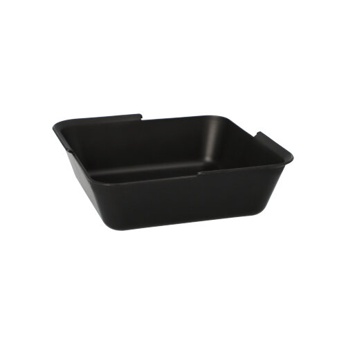 [97008] 8 x 8 "Circulware" Mehrweg-Schalen Mix & Match eckig 4,7 cm x 15,6 cm x 15,6 cm schwarz