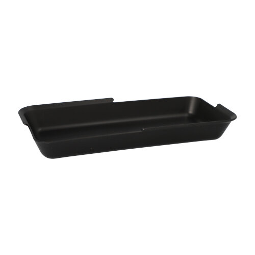4 x 24 "Circulware" Mehrweg-Schalen Mix & Match eckig 3 cm x 11,7 cm x 23,4 cm schwarz