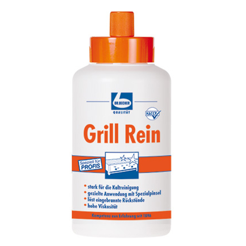 10 x "Dr. Becher" Grill Rein 1 l mit Pinsel