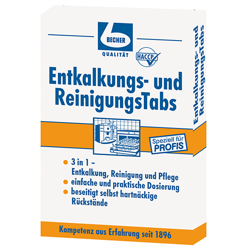10 x 8 "Dr. Becher" Entkalkungs- und ReinigungsTabs