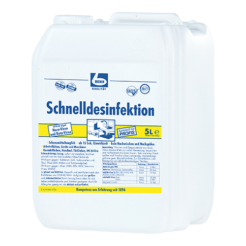 [98225] "Dr. Becher" Schnelldesinfektion 5 l