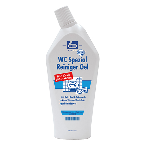 [98254] 12 x "Dr. Becher" WC Spezial Reiniger 750 ml Gel