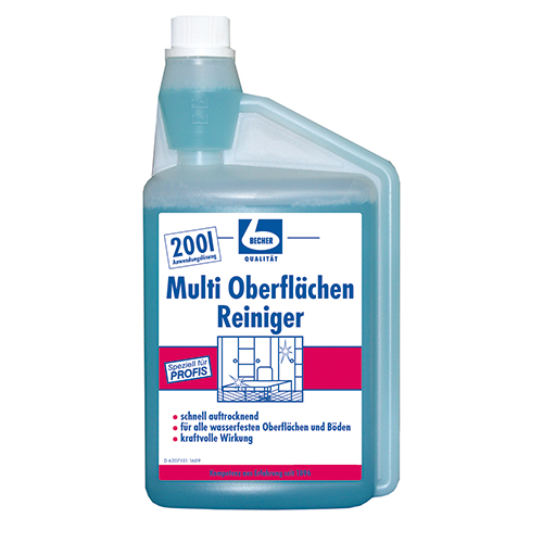 [98275] 8 x "Dr. Becher" Multi Oberflächen Reiniger 1 l
