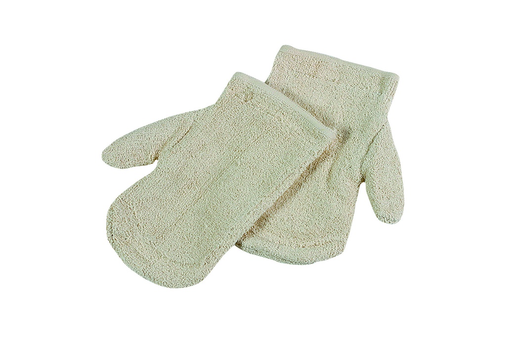 [310001] Backhandschuhe aus Henkelplüsch, 270 mm, natur