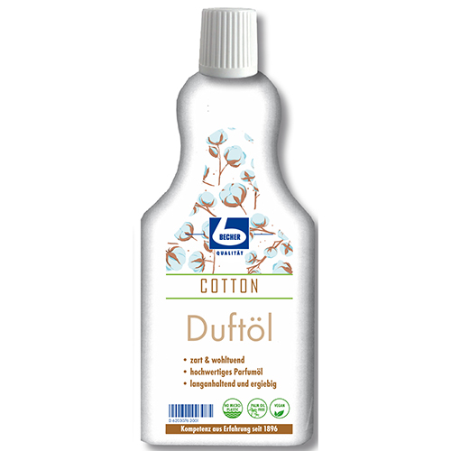 8 x "Dr. Becher" Duftöl 500 ml Cotton