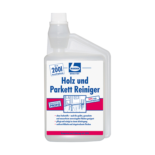 8 x "Dr. Becher" Holz und Parkett Reiniger 1 l